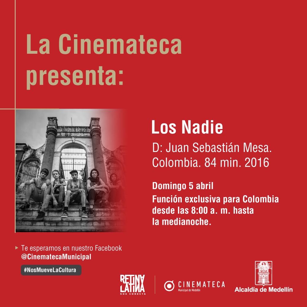 Cine colombiano para disfrutar en casa con la Cinemateca Municipal, durante la cuarentena